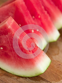 Watermelon slices