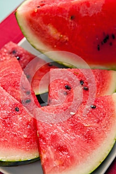 Watermelon slices