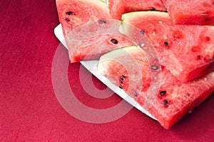 Watermelon slices
