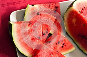 Watermelon slices