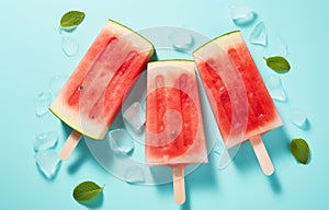 watermelon sounded good on sticks