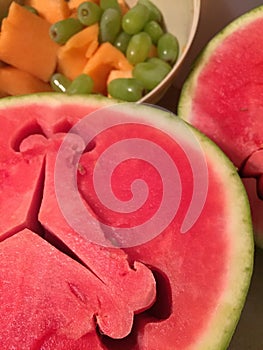 Watermelon tasty healthy snack