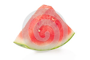 Watermelon triangular slice, clipping path
