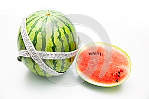 Watermelon, a typically sweet and juicy summer fruit.