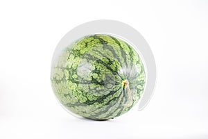 Watermelon on white background.