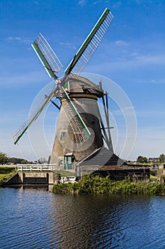 Watermill in the Dutch landscape