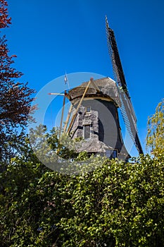 Watermill in the dutch landscape
