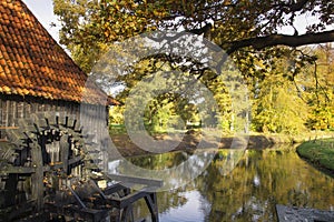 Watermill the Noordmolen near Delden