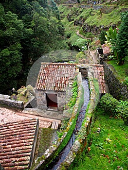 Watermill, Ribeira Dos Caldeiroes, SÃ£o Miguel, Azores