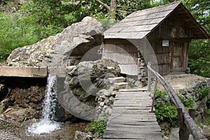 Watermill in Romanian Banat