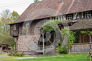 Watermill, sawmill in the forrest