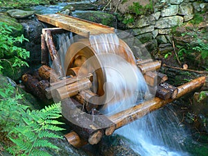 Watermill on stream