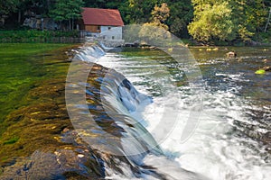 A watermills on the cascades of the Dobra River