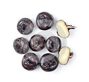 Waternut isolated on white background