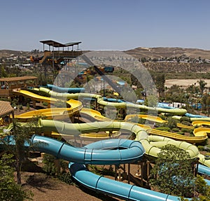 Waterpark Amusement in the Desert