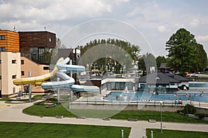 Aquapark AquaCity v Poprade. Slovensko