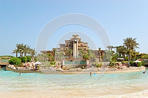 Waterpark of Atlantis the Palm hotel