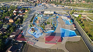 Waterpark DON Park. Salt lake. Russia. Rostov region. Bataysk