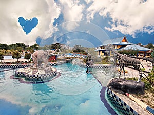 Waterpark in Duri City swimming pool