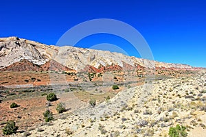 The Waterpocket Fold in Capitol Reef National Park, USA