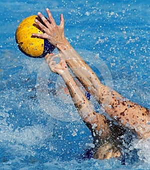 Waterpolo action