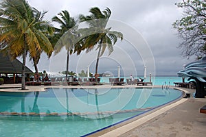 Waterpool at Thulhagiri Island Resort