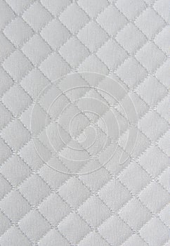 Waterproof quilted mattress cover. fragment of drawing