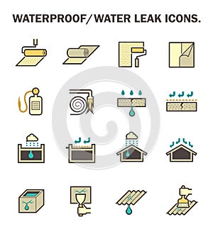 Waterproof water leak