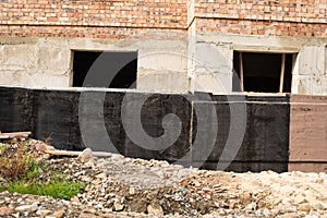 Waterproofing basement and foundations
