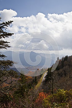 Waterrock Knob on the Blue Ridge Parkway