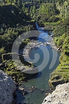 Bed of the river Itata Chile.
