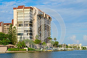 Waterside luxury homes condominium building