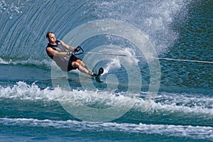 Waterskiier