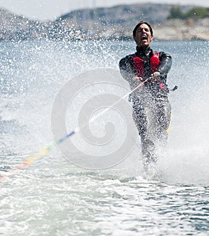 Waterskiiing
