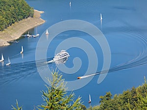 Watersports on the Ruhr lake