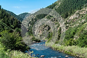 Waterton Canyon in Littleton, Colorado