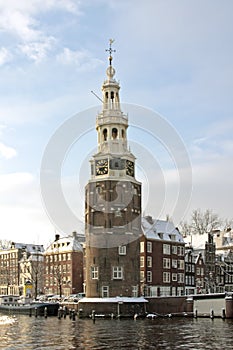 Watertower in Amsterdam in the Netherlands photo