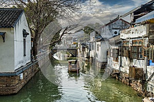 The watertown Suzhoy, the Venice of Asia