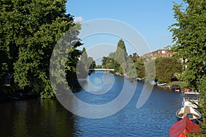 Waterway in Amsterdam