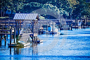 Waterway and marsh views on johns island south carolina