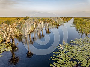 A Waterway in Rural Brevard County, Florida