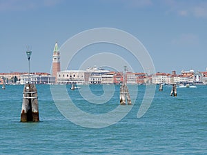Waterway into Venice