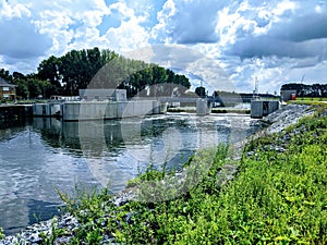 Waterways Spiere canal