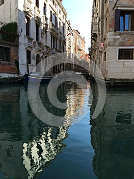 Waterways in Venice, Italy