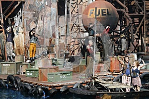 Waterworld show at Universal Studios