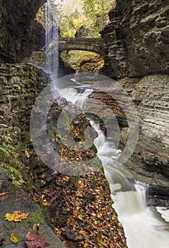 Watkins Glen Rainbow Falls