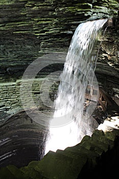 Watkins Glen State Park Cavern Waterfall