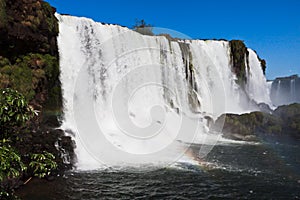Watterfalls in Foz do Iguassu Brazil