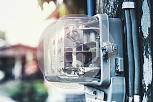 watthour electric meter