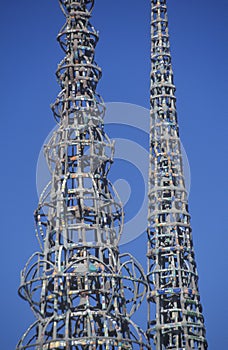 Watts Towers 20th Anniversary of the 1965 riots, Los Angeles, California